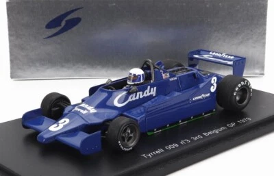 Spark S1734 Tyrrell 009 Belgium GP 1979 Didier Pironi 1/43 - Immagine 1 di 3