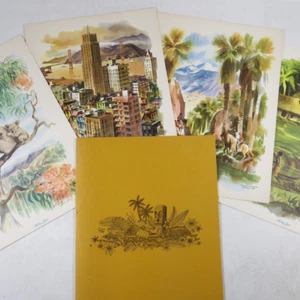 5 Vintage Matson Cruise Lines Restaurant Menüs Australien Fidschi San Fran So Cal - Bild 1 von 9