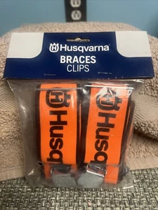 Husqvarna Trouser Braces (Button Eyes) 5056185-10 - Picture 1 of 3