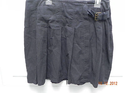 Talbots Kids Dark Blue Corduroy Pleated Skirt  Size 20 Fine Wale EUC - Изображение 1 из 3