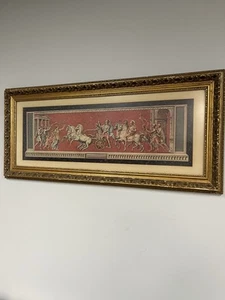 Lithograph Signed Manfredi Rubino “Returning Victor” - Picture 1 of 4