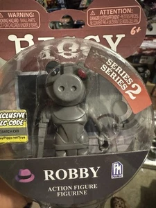 Figura de Acción Piggy Serie 2 Robby Juguete de 3" Incluye DLC Phatmojo NUEVO - Imagen 1 de 5