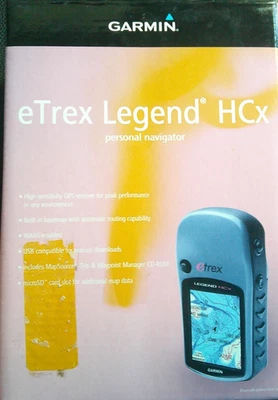 Garmin eTrex Legend HCX Handheld Personal Navigator Open Box  - Image 1 of 4