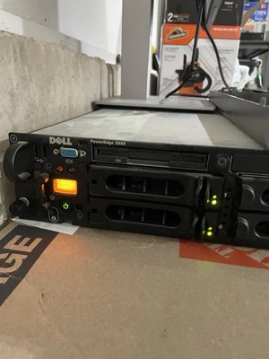 Dell PowerEdge 2850 Server 2X 3.2GHz| 2GB RAM | NO HDD | DVD DRIVE - Image 1 of 4
