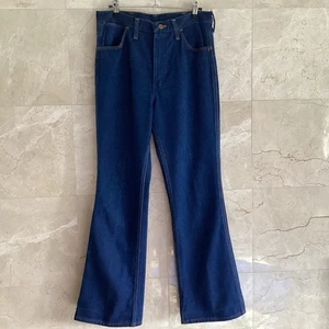 VTG 70s Wrangler 945 Mens Jeans 31x30 No Fault Denim, Bootcut Cowboy Western USA - Picture 1 of 13