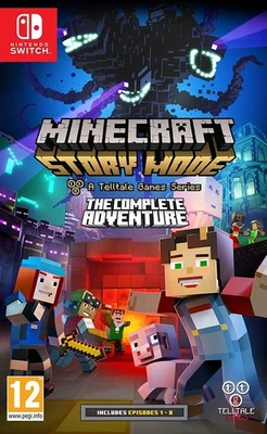 MINECRAFT: STORY MODE - The Complete Adventure (Nintendo Switch, 2017) EXCELLENT - Image 1 of 3