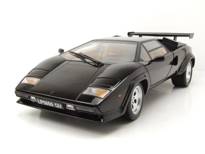 Lamborghini Countach LP 5000S QV 1985 Nera Modellino 1:12 KK Scala - Immagine 1 di 4