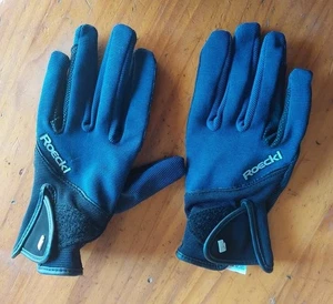 Roeckl Reithandschuhe Milano Blau - Bild 1 von 3