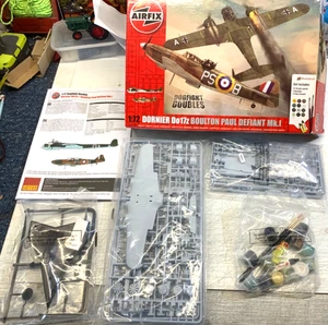 AIRFIX.1:72.DOGFIGHT DOPPIO. BOULTON & PAUL DEFIANT MK1.DORNIER DO17S.AEREO - Foto 1 di 19
