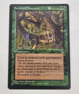 Hidden Path [The Dark] Magic MTG MP Italian - Picture 1 of 11