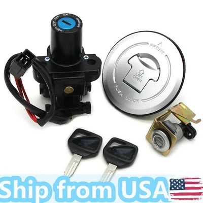 Ignition Switch Fuel Gas Cap Lock Key For Honda CBR300RA 17-18 CBR300R 2015-2020 Foto 1 de 4