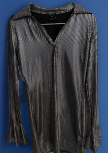 Abito da discoteca About donna manica lunga aderente con polso a campana taglia media! - Foto 1 di 11