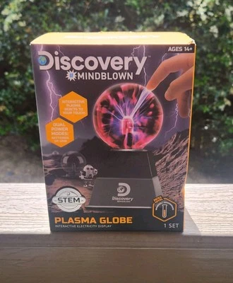 NEW! Discovery MINDBLOWN Plasma Globe Interactive Display of Electricity NIB - Image 1 of 4