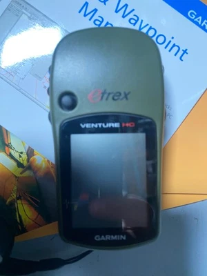 Garmin eTrex Venture HC Handheld GPS Bundle with Case Free Shipping - Image 1 of 3