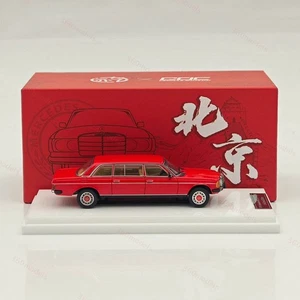 JIYI & GOC 1:64 1976 Mercedes Benz 230E V123 Beijing HEC Red Special Edition - Picture 1 of 9
