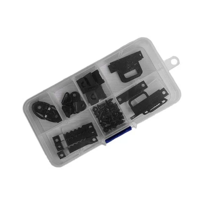 56pcs/set Photo Picture Frame Hanging Kit Heavy Duty Serrated Hanger Hardware Fo - Image 1 of 4