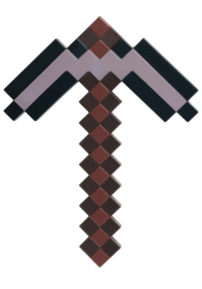 Kids' Minecraft Netherite Pickaxe Halloween Costume Accessory - Image 1 of 1