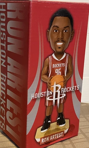 NBA-Ron Artest Bobblehead/ HOUSTON ROCKETS (New) YAO MING Teammate Cover