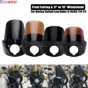 Club Style Front Fairing w/Windshield Kit For Harley Low Rider S FXLRS 2020-2024 - Picture 1 of 72