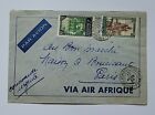 French Sudan Cover, Timbuktu, Mali to Paris, 11 June 1938 Africa Air Mail NEAT