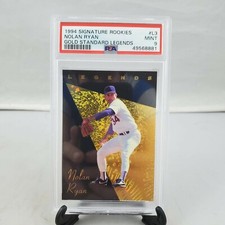1994 Signature Rookies Nolan Ryan Gold Standard Legends # L3 PSA Mint 9