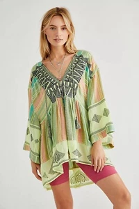 Free People Skye Embroidered Tunic Size XS - Picture 1 of 5