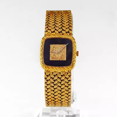 Reloj Pulsera Piaget Damas Oro 18k, Esfera Ónix, 18 Joyas, Certificado, Ref. 9902D2 Foto 1 de 4