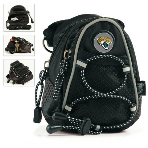 NFL JACKSONVILLE JAGUARS MINI DAY PACK HOOK ON PURSE OR BELT Cover
