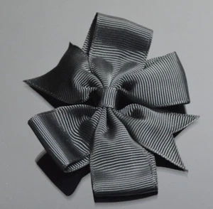Hair Clip Hair Clips Bow Fabric Satin 34 Colors Girls' Women's - Picture 1 of 37