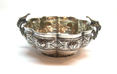 DE COLECCIÓN SANBORNS CIUDAD DE MÉXICO AZTECA ROSA PATRÓN CUENCO PLATA ESTERLINA 925 Foto 1 de 4