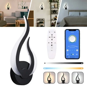 Smart 10W LED Wall Light 2.4G Dimmable with Remote Control & APP Wall Lamp Indoor - Picture 1 of 12