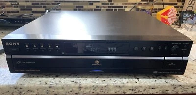 Sony SCD-CE595 SUPER AUDIO Reproductor de CD 5 Discos Cambiador Carrusel - Sin Control Remoto Foto 1 de 4