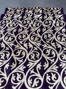 3 Toallas TERRISOL BY KARSTEN Dorado Púrpura Apliques Terciopelo Textil Brasil - Imagen 1 de 10