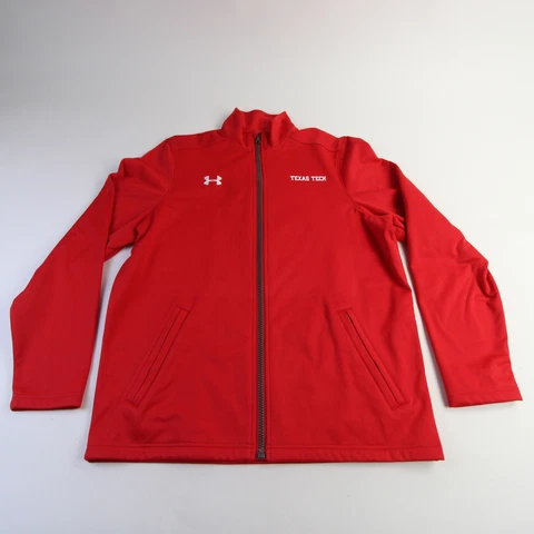 Texas Tech Red Raiders Under Armour ColdGear Jacket Men's Red New Cover