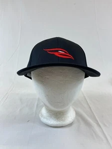 Give Em the Bird Baseball Cap Strapback Hat Falcon Bird Logo Black Breathable - Picture 1 of 10