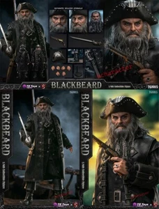 TGTOYS×SWTOYS TG8015 1/6 Blackbeard Pirates of Caribbean Figure Model - Picture 1 of 17