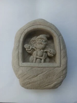 George Carruth 2006 Motorcycle Biker Santa - Image 1 of 4