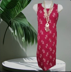 a.n.a A New Approach Womens Dress Size M Fuchsia Keyhole Back Sleeveless - Picture 1 of 4