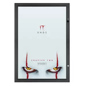 SnapeZo® Black 24x36 Poster Case - 1.77" Profile - Bild 1 von 5