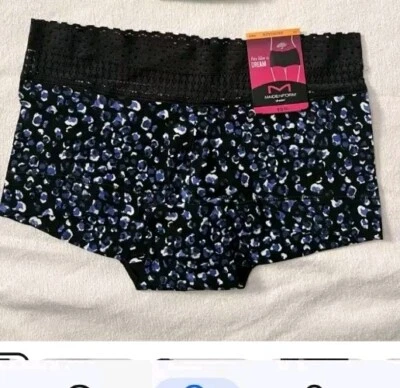 NEW Maidenform Fits Like A Dream Boyshort Size 5 Small Multicolor  40859-NWT - Image 1 of 4