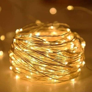1 Pack Led Fairy Lights USB Powered String Lights Waterproof Copper Wire 16 Feet - Picture 1 of 5