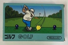 Nintendo Famicom FC Golf Japan Version w/ Box and Manual 6077 SP