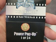 POWER RANGERS THE MOVIE TRADING CARDS "SET OF 24 POWER POP UPS" '95 FLEER ULTRA 