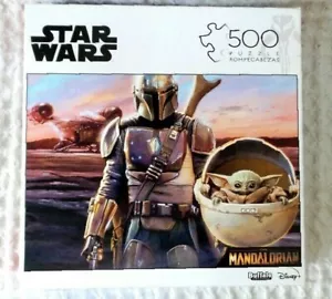 Star Wars The Mandalorian This is The Way Baby Yoda Puzzle 500 Teile Poster NEU - Bild 1 von 5