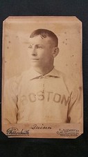 1890 Studio Cabinet JOE QUINN - BOSTON Club Players League - Great image