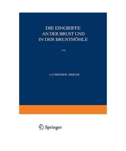 Allgemeine und Spezielle Chirurgische Operationslehre: Dritter Band / Dritter Te - Bild 1 von 1