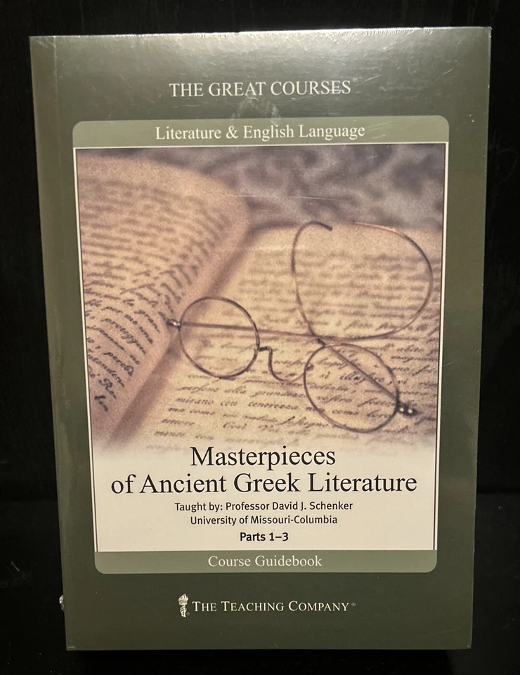 Masterpieces of Ancient Greek Literature by David J. Schenker (DVDs Parts1-3)New - Image 1 of 2