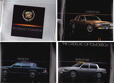 1985 CADILLAC RANGE US Brochure SEDAN DE VILLE COUPE DE VILLE FLEETWODD   - image 1 of 4