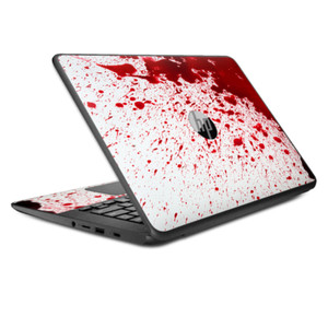 Skins Decal Wrap for HP Chromebook 14 Blood Splatter Dexter