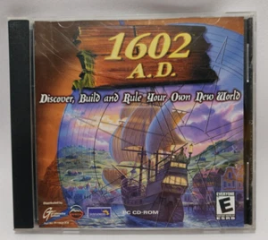 1602 A.D. PC CD-ROM 1998 1999 Computer Game - Picture 1 of 3